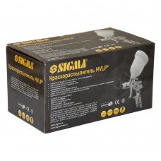 Фарборозпилювач HVLP Ø1,8мм (хром) з/б (пласт) Sigma (6812141) SIGMA Фарборозпилювач HVLP Ø1,8мм (хром) з/б (пласт) Sigma (6812141) SIGMA