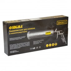 Пневмопістолет для силікону (з клапаном-редуктором) Sigma (6843011) SIGMA Пневмопістолет для силікону (з клапаном-редуктором) Sigma (6843011) SIGMA