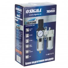 Блок підготовки повітря в зборі 3000л/хв ½ " Refine (7034131) SIGMA