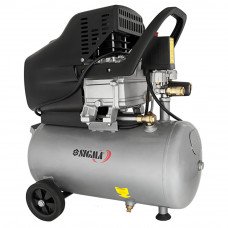 Компресор одноциліндровий 1.8 кВт 230л/хв 8бар 24л (2 крана) Sigma (7043131) SIGMA