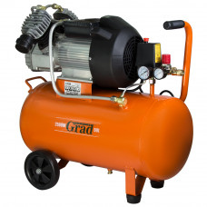 Компресор V 2.5 кВт 435л/хв 8бар 50л (2 крана) Grad (7043945) SIGMA