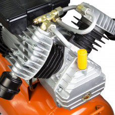 Компресор V 2.5 кВт 435л/хв 8бар 50л (2 крана) Grad (7043945) SIGMA