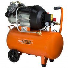 Компресор V 2.5 кВт 435л/хв 8бар 50л (2 крана) Grad (7043945) SIGMA Компресор V 2.5 кВт 435л/хв 8бар 50л (2 крана) Grad (7043945) SIGMA