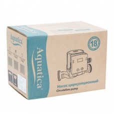 Насос циркуляційний з термодатчиком 65Вт Hmax 4м Qmax 63л/хв Ø1½" 180мм гайки Ø1" AQUATICA (774012) SIGMA Насос циркуляційний з термодатчиком 65Вт Hmax 4м Qmax 63л/хв Ø1½" 180мм гайки Ø1" AQUATICA (774012) SIGMA