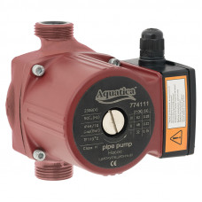 Насос циркуляційний 100Вт Hmax 6м Qmax 75л/хв Ø1½" 130мм гайки Ø1" AQUATICA (774133) SIGMA