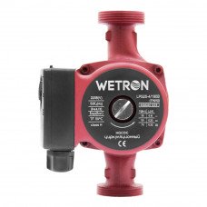 Насос циркуляційний 75Вт Hmax 4м Qmax 40л/хв Ø1½ 180мм бордо гайки Ø1 Wetron (774212) SIGMA Насос циркуляційний 75Вт Hmax 4м Qmax 40л/хв Ø1½ 180мм бордо гайки Ø1 Wetron (774212) SIGMA
