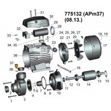 Насос вихровий 0.37 кВт Hmax 40м Qmax 40л/хв LEO 3.0 (775132) SIGMA Насос вихровий 0.37 кВт Hmax 40м Qmax 40л/хв LEO 3.0 (775132) SIGMA