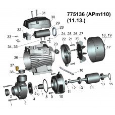 Насос вихровий 1.1 кВт Hmax 85м Qmax 70л/хв LEO 3.0 (775136) SIGMA