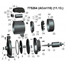 Насос відцентровий 1.1 кВт Hmax 40м Qmax 120л/хв LEO 3.0 (775264) SIGMA