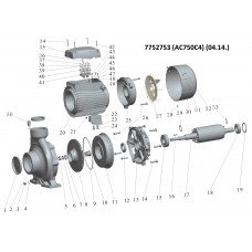 Насос відцентровий 380В 7.5 кВт Hmax 52,5 м Qmax 900л/хв 4"х3" LEO 3.0 (7752753) SIGMA Насос відцентровий 380В 7.5 кВт Hmax 52,5 м Qmax 900л/хв 4"х3" LEO 3.0 (7752753) SIGMA