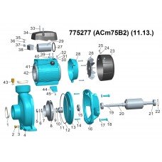 Насос відцентровий 0.75 кВт Hmax 14м Qmax 500л/хв 2" LEO 3.0 (775277) SIGMA