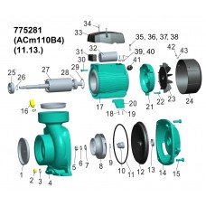 Насос відцентровий 1.1 кВт Hmax 12.5 м Qmax 900л/хв 4" LEO 3.0 (775281) SIGMA