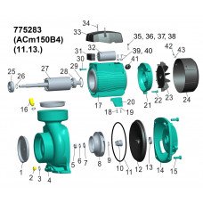 Насос відцентровий 1.5 кВт Hmax 14.5 м Qmax 1000л/хв 4" LEO 3.0 (775283) SIGMA Насос відцентровий 1.5 кВт Hmax 14.5 м Qmax 1000л/хв 4" LEO 3.0 (775283) SIGMA