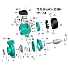 Насос відцентровий 2.2 кВт Hmax 17.5 м Qmax 1100л/хв 4" LEO 3.0 (775285) SIGMA