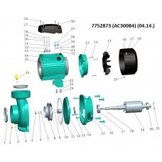 Насос відцентровий 380В 3.0 кВт Hmax 20м Qmax 1200л/хв 4" LEO 3.0 (7752873) SIGMA