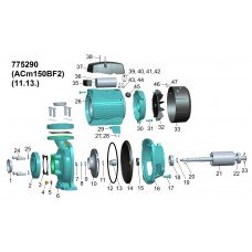 Насос відцентровий 1.5 кВт Hmax 22,5 м Qmax 500л/хв 2" LEO 3.0 (775290) SIGMA