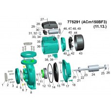 Насос відцентровий 1.5 кВт Hmax 15м Qmax 1000л/хв 3" LEO 3.0 (775291) SIGMA