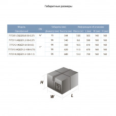 Свердловинний Насос шнековий 0.75 кВт H 170(107)м Q 35(20)л/хв Ø96мм (нерж) AQUATICA (DONGYIN) (777213) SIGMA