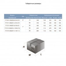 Свердловинний Насос шнековий 1.1 кВт H 190(116)м Q 45(25)л/хв Ø96мм (нерж) AQUATICA (DONGYIN) (777214) SIGMA