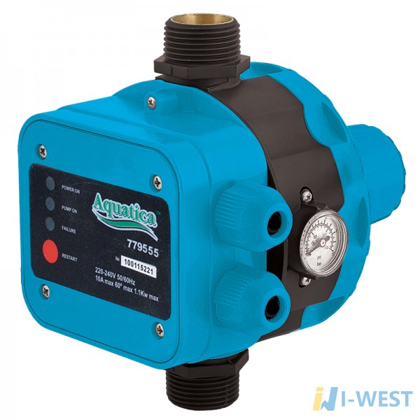 Контроллер давления электронный 1.1кВт Ø1" AQUATICA (779555) SIGMA