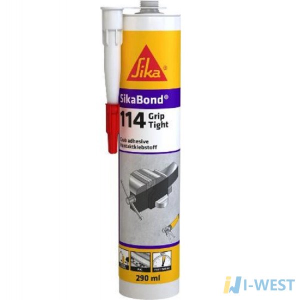 SikaBond®-114 Grip Tight монтажный клей для внутреннего и наружного применения 290 мл SIKA (561316)