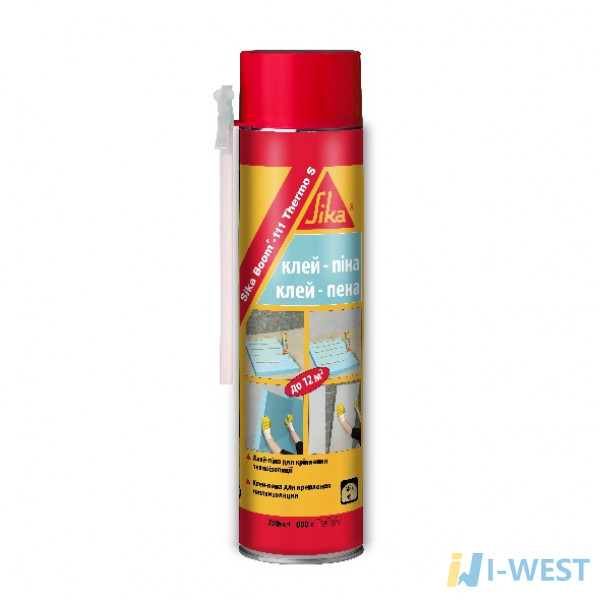 Sika Boom®-111 Thermo S монтажна поліуретанова піна з низьким розширенням для фіксації плит утеплювача 750 мл SIKA (569340) Sika Boom®-111 Thermo S монтажна поліуретанова піна з низьким розширенням для фіксації плит утеплювача 750 мл SIKA (569340)