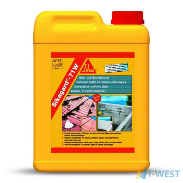 Sikagard-71 W Pro гидрофобізуюча пропитка для защиты фасадов на водной основе 5 л SIKA (524626)