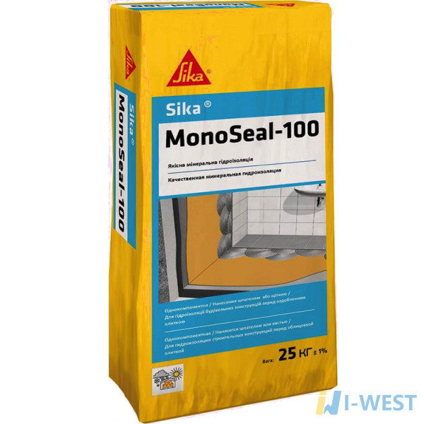 Sika® MonoSeal-100 жорстка однокомпонентна гідроізоляційна суміш SIKA (531368)