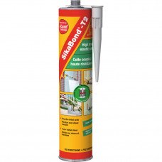 SikaBond®-T2 поліуретановий професійний клей чорний 600 мл SIKA (26434)