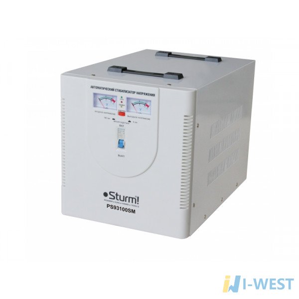 Стабілізатор напруги, сервопривід Sturm 10000 ВА PS93100SM Стабілізатор напруги, сервопривід Sturm 10000 ВА PS93100SM