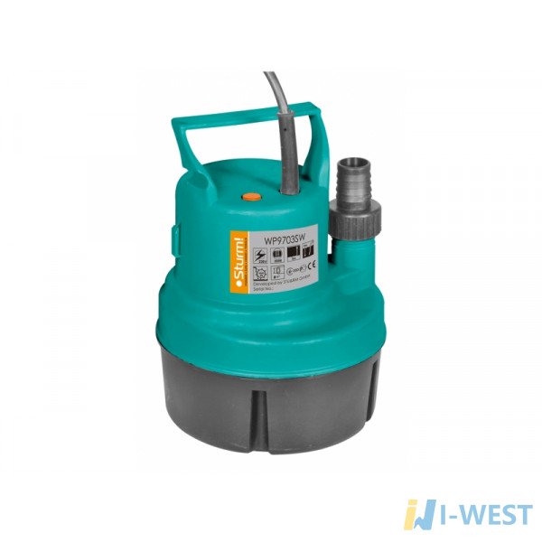 Насос для подвалов Sturm 300 Вт WP9703SW Насос для подвалов Sturm 300 Вт WP9703SW