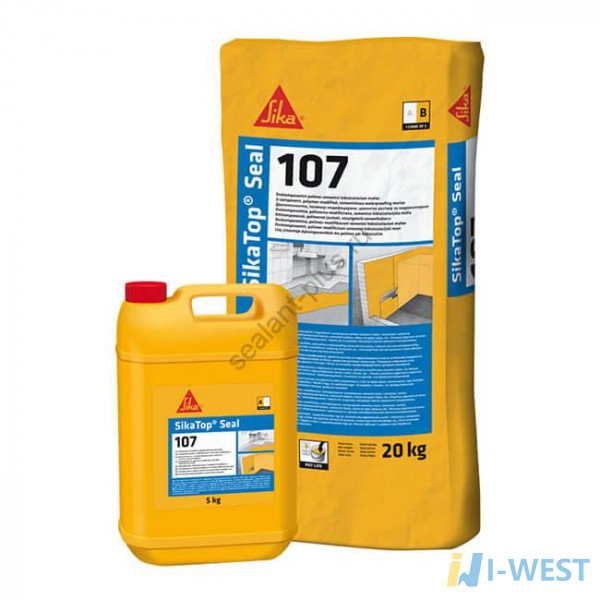 SikaTop® Seal-107 (A+B) еластична мінеральна гідроізоляція SIKA (471347+ 465111) SikaTop® Seal-107 (A+B) еластична мінеральна гідроізоляція SIKA (471347+ 465111)