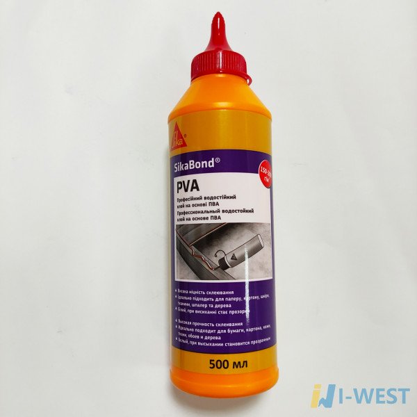 SikaBond PVA UKR /21x500ML клей, tin/банка, 0,5л. SIKA (675477) SikaBond PVA UKR /21x500ML клей, tin/банка, 0,5л. SIKA (675477)
