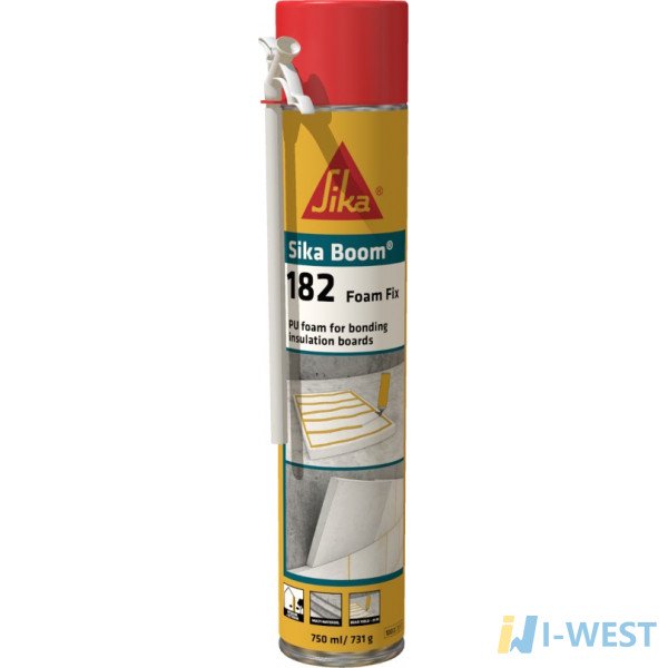 SikaBoom®-182 Foam Fix клей- піна ручна 750 мл (633475) SIKA SikaBoom®-182 Foam Fix клей- піна ручна 750 мл (633475) SIKA