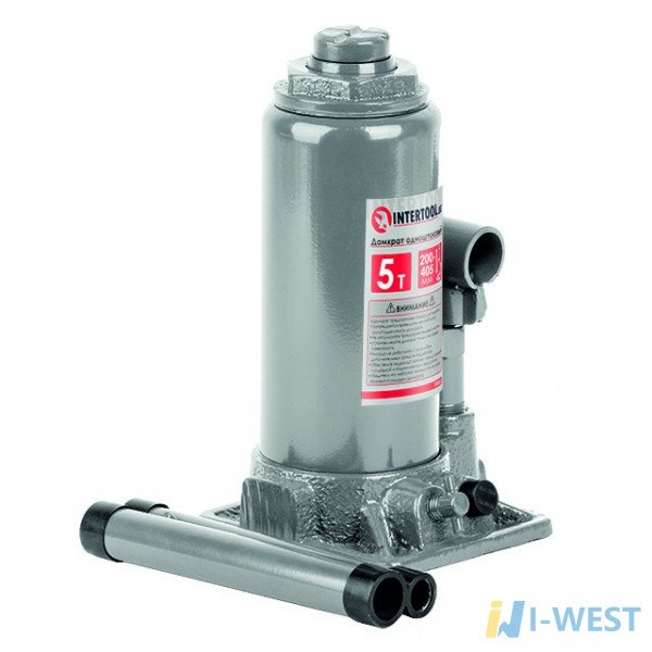 Домкрат стовпчик одноштоковый 5 т INTERTOOL GT0023