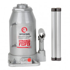 Домкрат стовпчик одноштоковый 20т INTERTOOL GT0028 Домкрат стовпчик одноштоковый 20т INTERTOOL GT0028