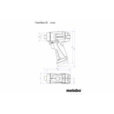 Акумуляторний дриль-шуруповерт Metabo PowerMaxx BS Basic + BitBox 15 шт (690954000) Акумуляторний дриль-шуруповерт Metabo PowerMaxx BS Basic + BitBox 15 шт (690954000)