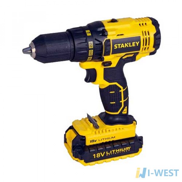 Дриль-шуруповерт STANLEY 300 Вт (SCD20C2K)