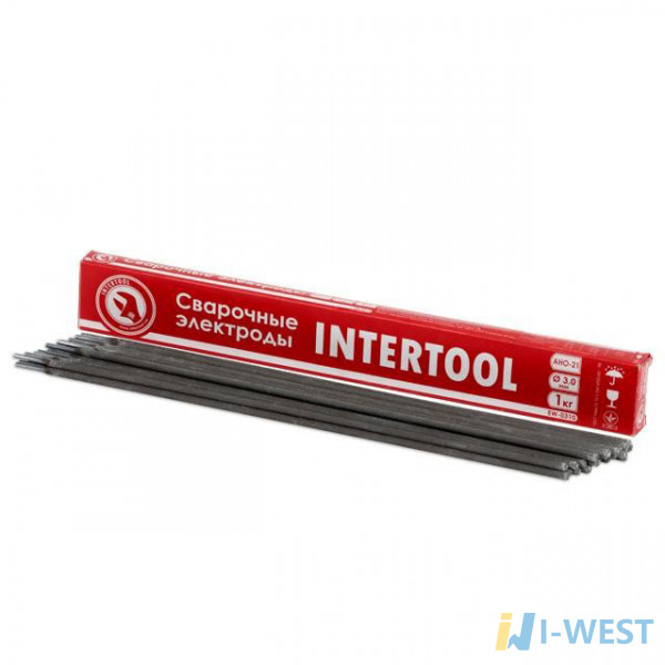 Електроди зварювальні, Ø 3 мм, уп. 1 кг. INTERTOOL EW-0310