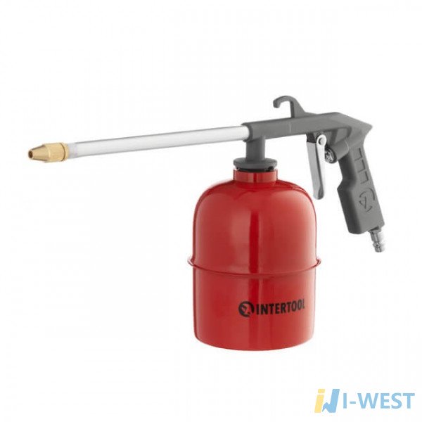Пневмопистолет для распыления жидкостей INTERTOOL PT-0704 Пневмопистолет для распыления жидкостей INTERTOOL PT-0704