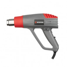 Фен технический 2000 Вт, 3 режима, 60-600 град., 300-500 л/мин INTERTOOL DT-2420 Фен технический 2000 Вт, 3 режима, 60-600 град., 300-500 л/мин INTERTOOL DT-2420