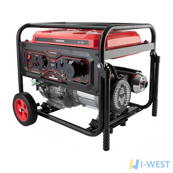 Генератор бензиновый 5/5.5 кВт, ручной старт, STORM INTERTOOL DT-1155