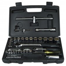 Набір торцевих головок 1/4" І 1/2" (50 предметів) STANLEY (1-94-656)