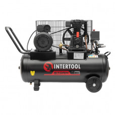 Компресор 50 л, 2,5 HP, 1,8 кВт, 220 В, 8 атм, 233 л/хв. INTERTOOL PT-0011