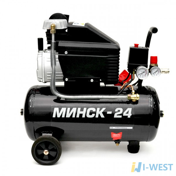 Компресор МК 24, 1.5кВт, 220В, 8атм, 205 л/хв INTERTOOL PT-0020