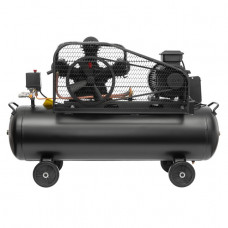 Компресор 100 л, 5 HP, 4 кВт, 380 В, 8 атм, 600 л/хв. 3 циліндра INTERTOOL PT-0036