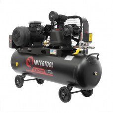 Компресор 100 л, 5 HP, 4 кВт, 380 В, 8 атм, 600 л/хв. 3 циліндра INTERTOOL PT-0036