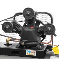 Компресор 100 л, 5 HP, 4 кВт, 380 В, 8 атм, 600 л/хв. 3 циліндра INTERTOOL PT-0036 Компресор 100 л, 5 HP, 4 кВт, 380 В, 8 атм, 600 л/хв. 3 циліндра INTERTOOL PT-0036
