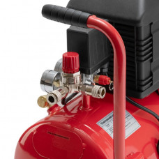 Компрессор 24 л, 2 HP, 1,5 кВт, 220 В, 8 атм, 206 л/мин INTERTOOL PT-0010 Компрессор 24 л, 2 HP, 1,5 кВт, 220 В, 8 атм, 206 л/мин INTERTOOL PT-0010