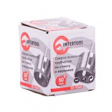 Коронка трубчаста по склу та кераміці 45 мм INTERTOOL SD-0365